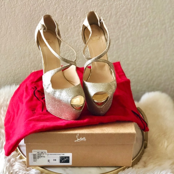 Christian Louboutin Shoes - Christian Louboutin Exagona Glitter 39, preowned